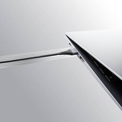 Intenso USB-C® Kabel USB-C® Stecker, USB-C® Stecker 1.5 m Schwarz hochflexibel 7901000-9