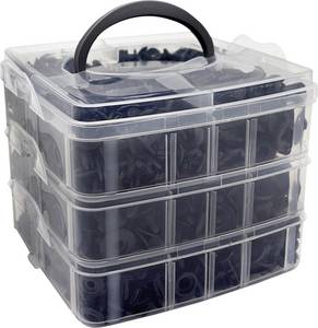 HP Autozubehör 14651 Befestigungsclip-Set (L x B) 17 cm x 17 cm