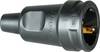 Kopp 180916009 Schutzkontaktkupplung PA, Gummi 230 V Schwarz IP20