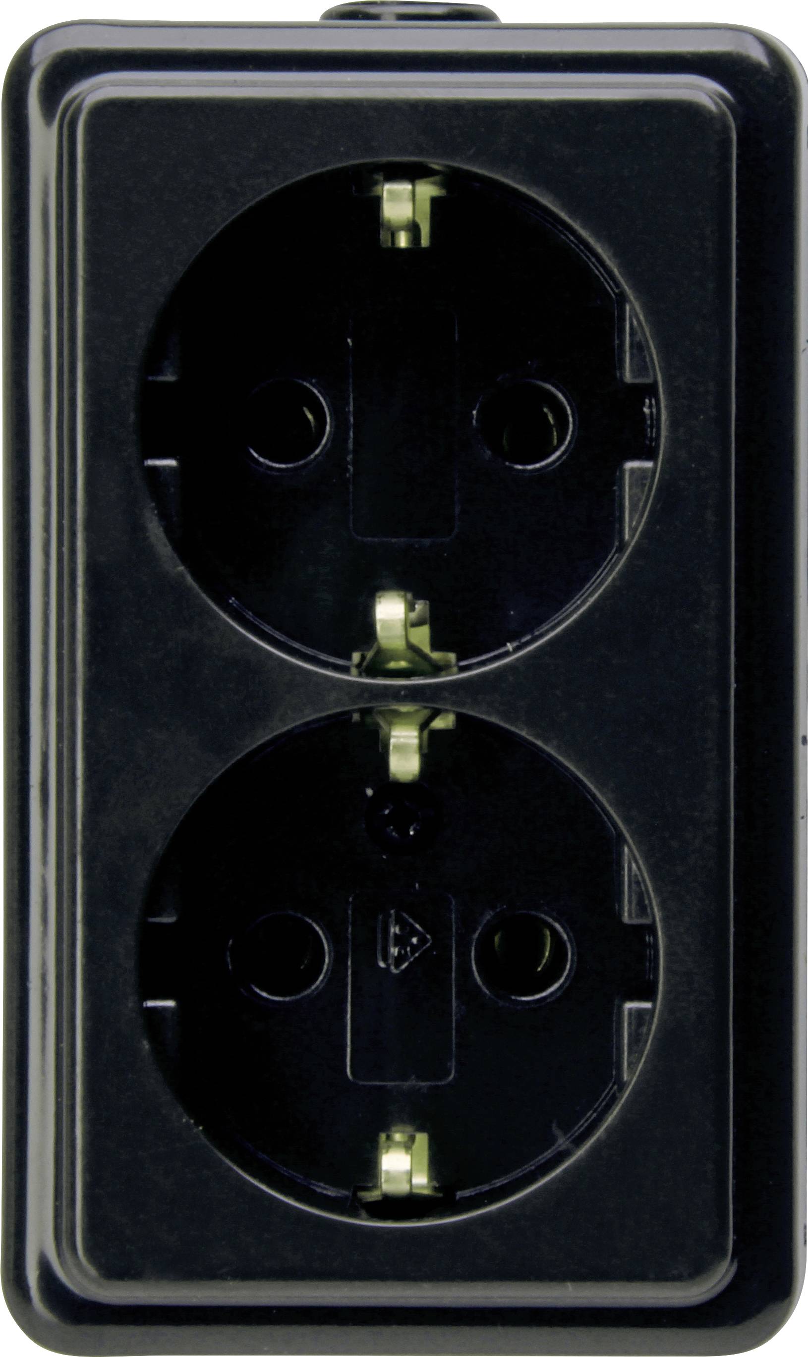 Kopp 120105005 Steckdosenleiste Schwarz