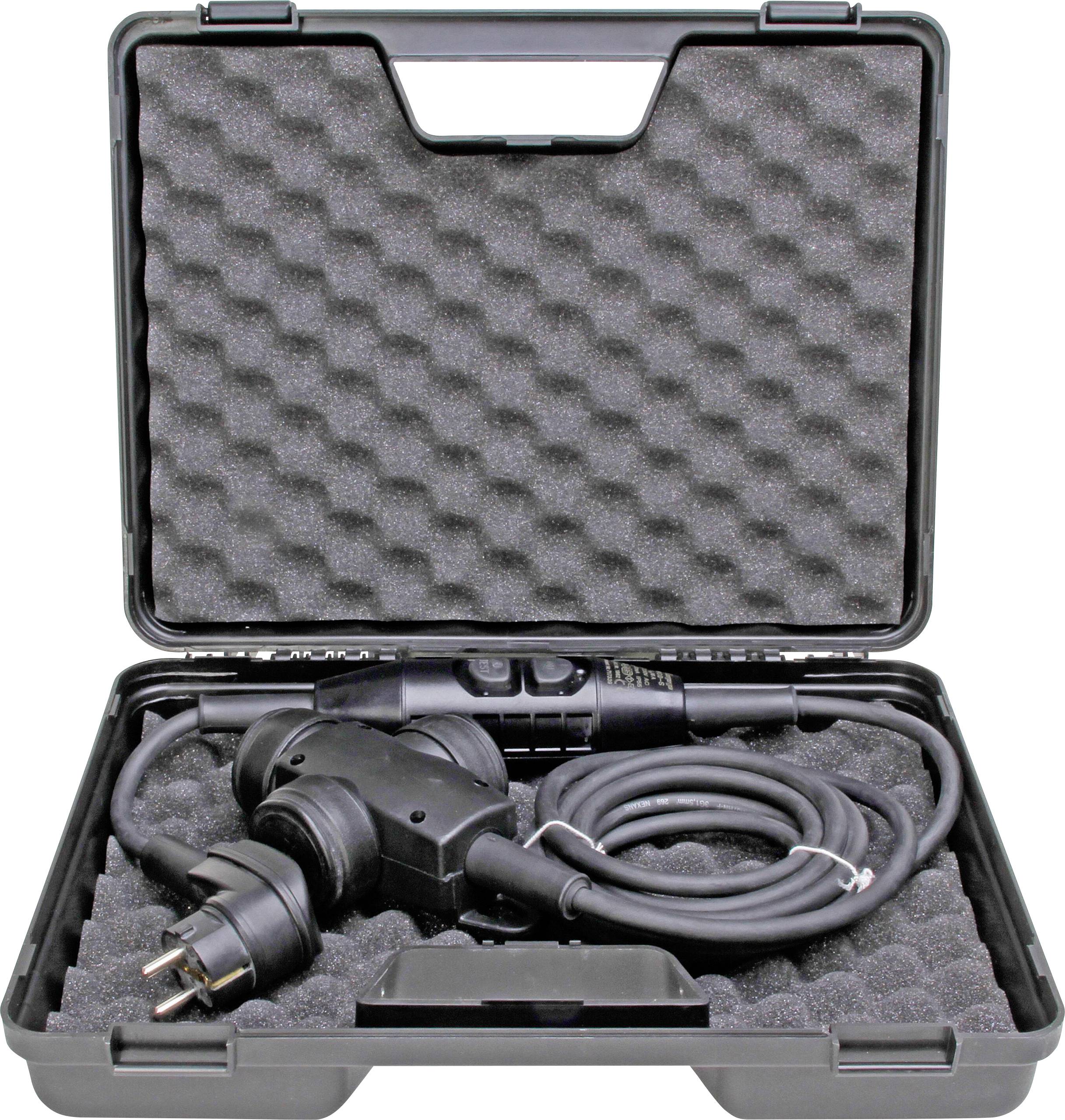 Kopp 141916019 Personenschutz-Verlängerungskabel PRCD-S 230 V Schwarz IP44