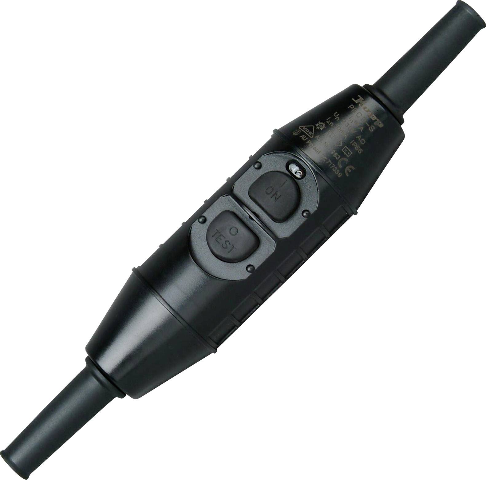 Kopp 196300018 Personenschutz-Zwischenschalter 230 V Schwarz IP55