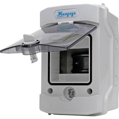 Kopp 353844003 Verteilerkasten Aufputz Anzahl Teilungen = 4 Anzahl Reihen = 1 Inhalt 1 St.-0