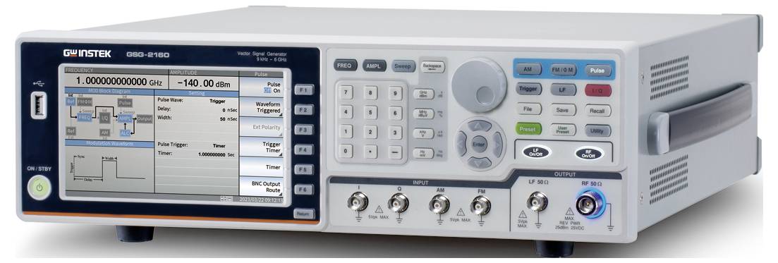 GW Instek GSG-2160 (GPIB) (CE) Vector Signal Genererator Signalgenerator 9 kHz - 6 GHz 1-Kanal Sinus-2