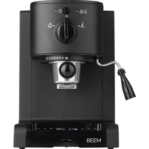 Thumbnail - BEEM 03270 Espressomaschine mit Siebträger Schwarz (matt) 1470 W Warmhaltefunktion, mit Milchaufschäumdüse