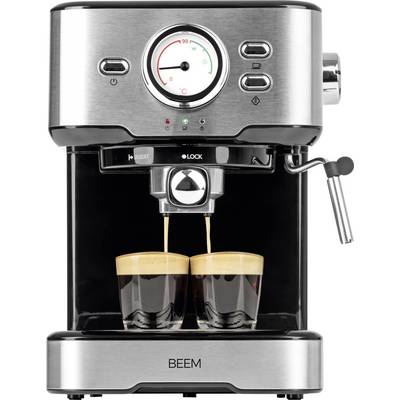 BEEM 05025 Espressomaschine mit Siebträger Schwarz, Silber 1100 W-0
