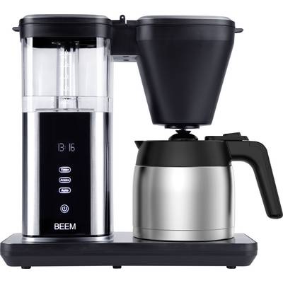 BEEM 03890 Kaffeemaschine Schwarz, Silber Fassungsvermögen Tassen=10 Isolierkanne, Timerfunktion, Warmhaltefunktion-0