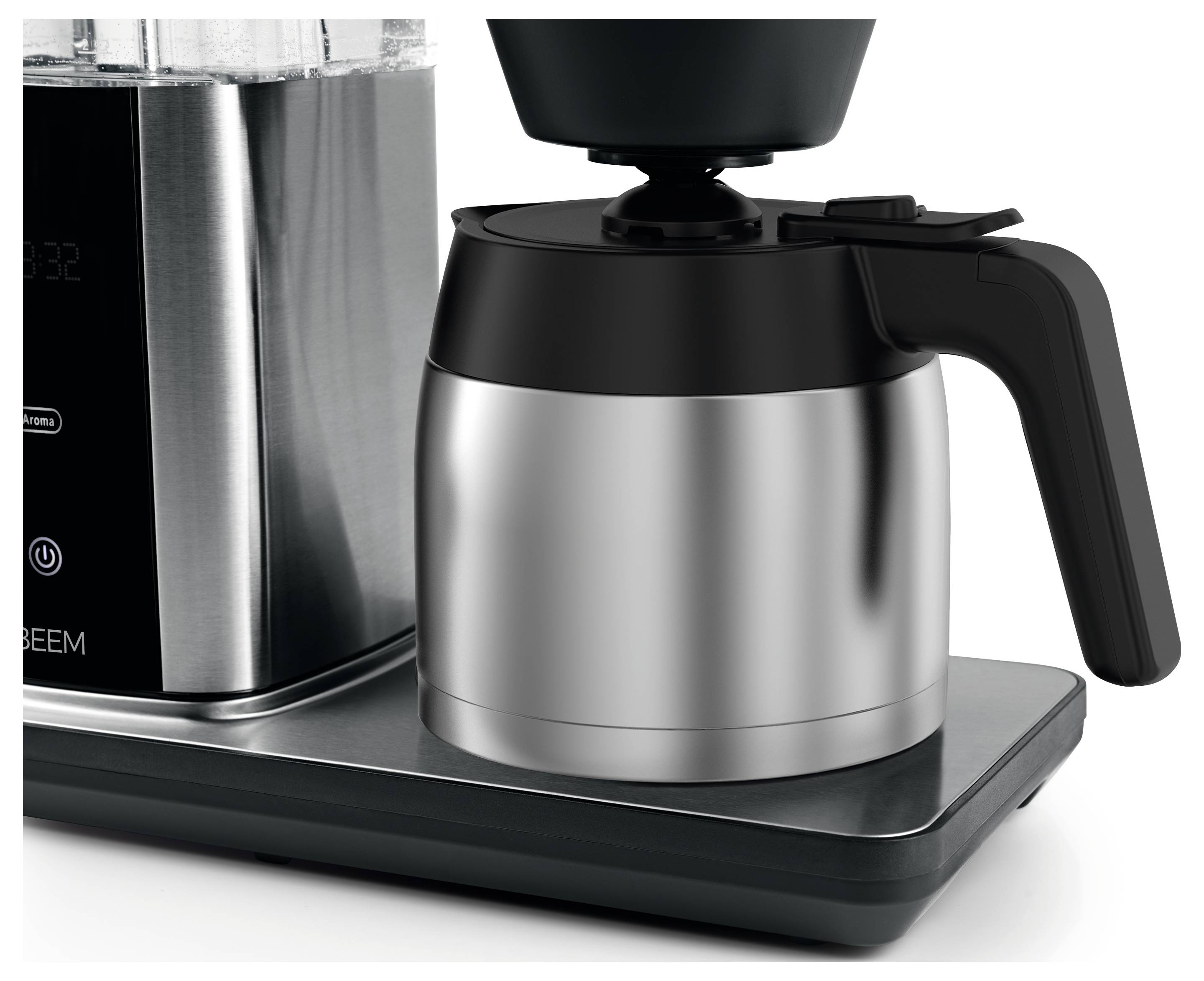 BEEM 03890 Kaffeemaschine Schwarz, Silber Fassungsvermögen Tassen=10 Isolierkanne, Timerfunktion, Warmhaltefunktion-2