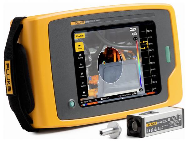 Fluke Schallkamera Farbdisplay FLK-II915/SB140/FPC3 12.1 - 114.6 dB 2 Hz - 100 Hz USB-C®, WLAN