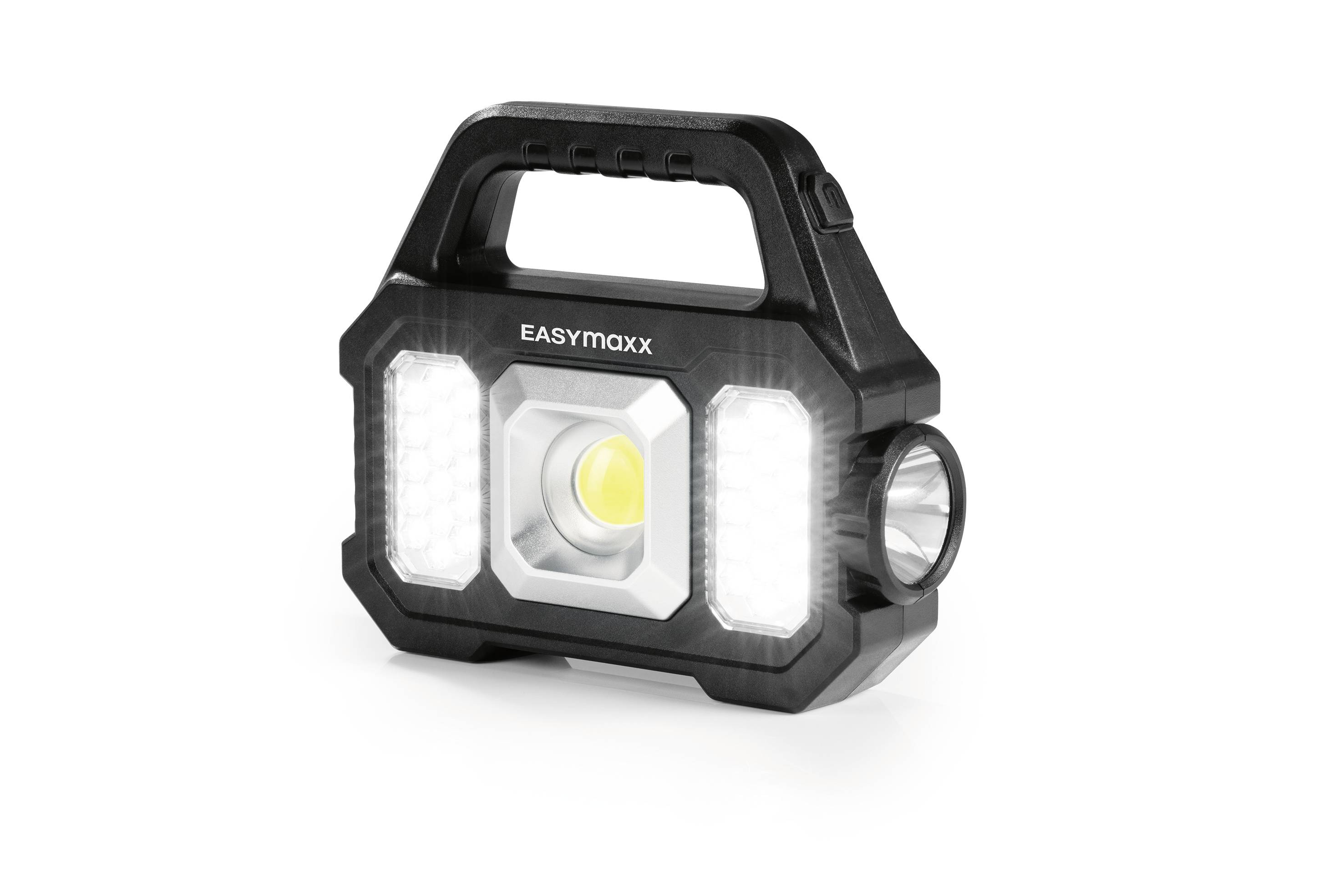 easymaxx 12899 LED, COB LED Arbeitsleuchte akkubetrieben, solarbetrieben-14