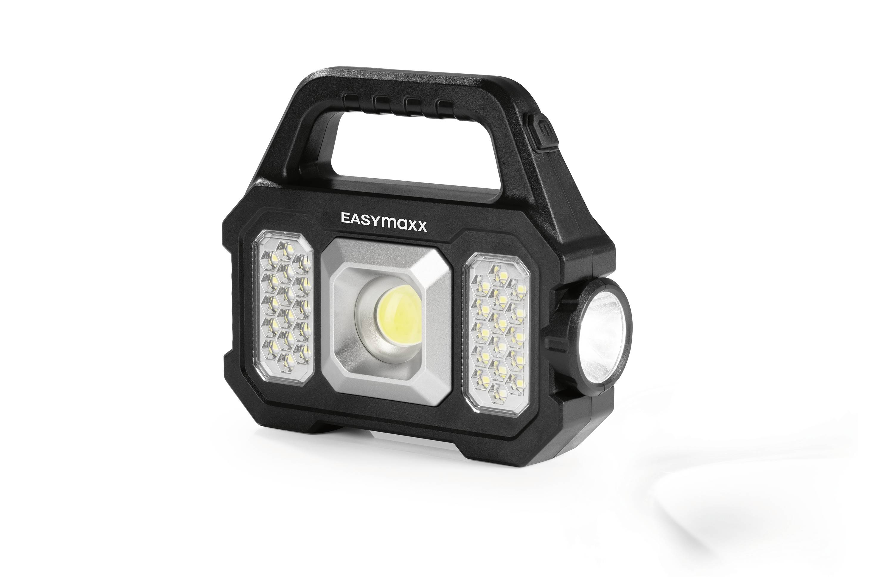 easymaxx 12899 LED, COB LED Arbeitsleuchte akkubetrieben, solarbetrieben-16