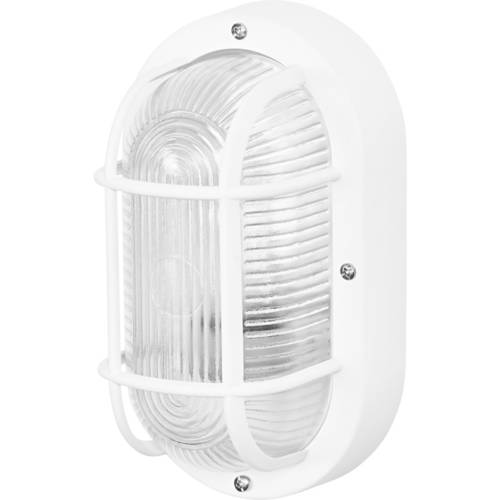 OSRAM HOMELIGHTING Bulkhead Essential Oval E27 White 4058075845565 Deckenleuchte, Wandleuchte Weiß