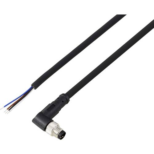 TRU COMPONENTS TC-13751868 Anschlussleitung M8 x 1 Stecker, gewinkelt 10 m Polzahl Sensoren: 4 1 St.
