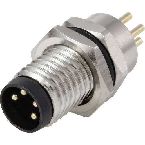 TRU COMPONENTS TC-13751924 Sensor/Aktor Einbaustecker M8 x 1 Stecker Polzahl Sensoren: 4 1 St.