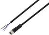 TRU COMPONENTS TC-13751932 Anschlussleitung M8 x 1 Buchse, gerade 2 m Polzahl Sensoren: 3 1 St.