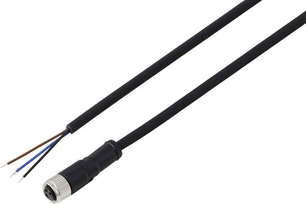 TRU COMPONENTS TC-13751936 Anschlussleitung M8 x 1 Buchse, gerade 5 m Polzahl Sensoren: 3 1 St.