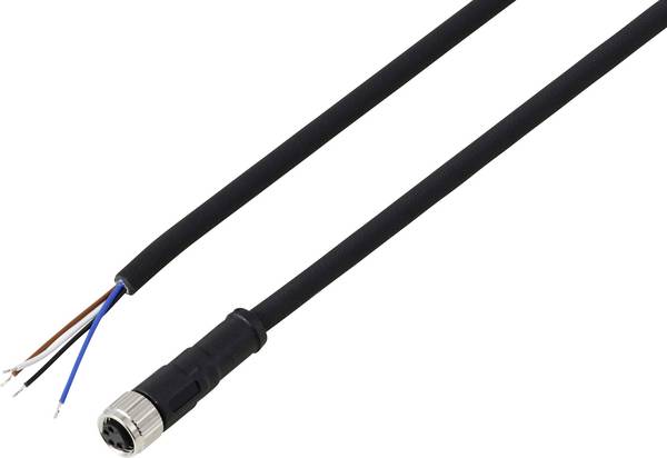 TRU COMPONENTS TC-13751948 Anschlussleitung M8 x 1 Buchse, gerade 5 m Polzahl Sensoren: 4 1 St.