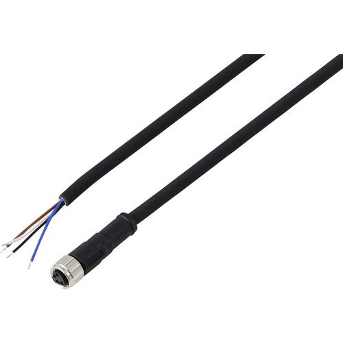 TRU COMPONENTS TC-13751952 Anschlussleitung M8 x 1 Buchse, gerade 10 m Polzahl Sensoren: 4 1 St.