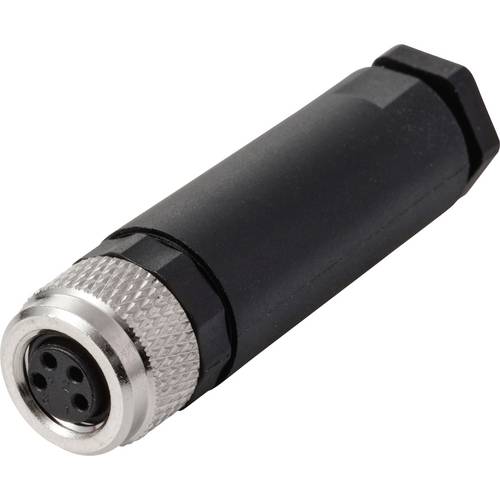 TRU COMPONENTS TC-13752052 Sensor/Aktor Einbaubuchse M8 x 1 Buchse, gerade Polzahl Sensoren: 4 1 St.