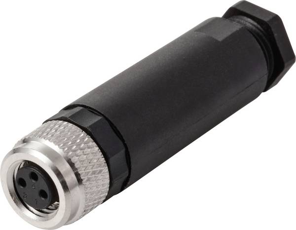 TRU COMPONENTS TC-13752064 Sensor/Aktor Einbaubuchse M8 x 1 Buchse, gerade  Polzahl Sensoren: 3 1 St.