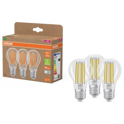 OSRAM HOMELIGHTING 4099854348075 LED EEK A (A - G) E27 7.2 W Kaltweiß 3 St.-1