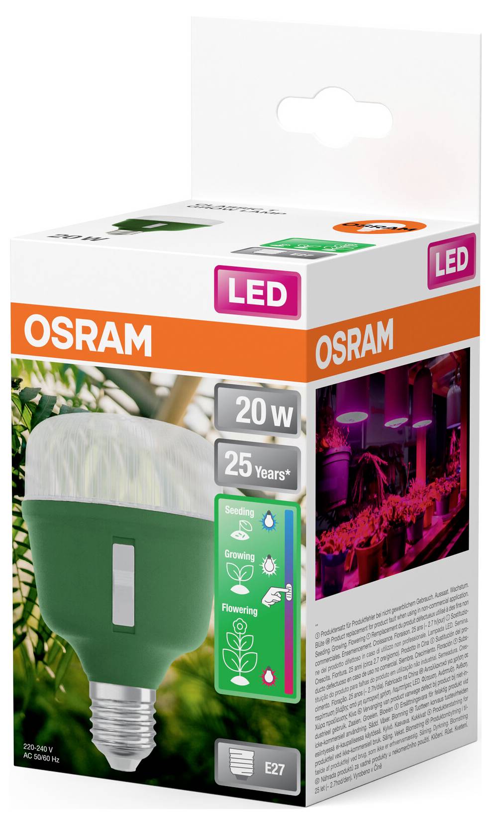OSRAM HOMELIGHTING 4058075845800 Pflanzenlampe E27 20 W 1 St.-2