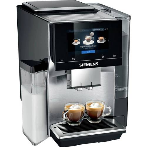 Thumbnail - Siemens EQ700 integral TQ717D03 Kaffeemaschine Schwarz, Edelstahl
