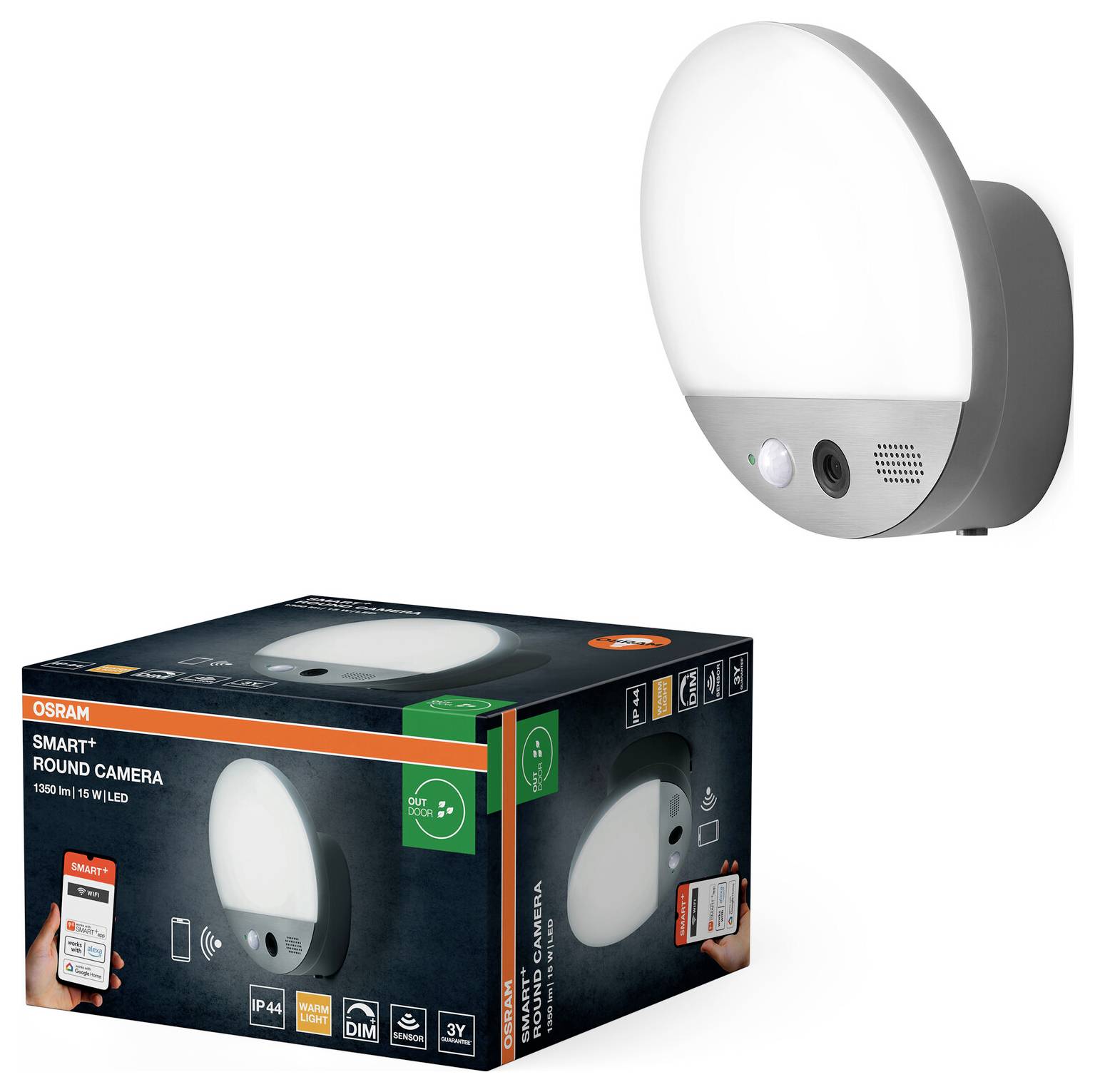 OSRAM HOMELIGHTING Smart+ Funk-Außenleuchte 15 W Warmweiß-1