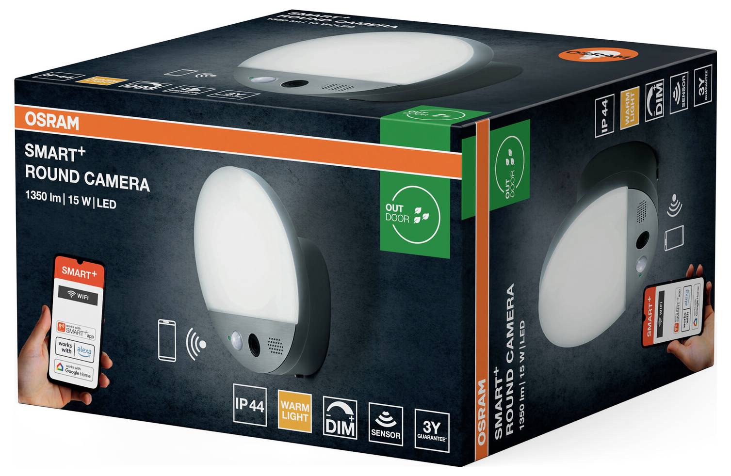 OSRAM HOMELIGHTING Smart+ Funk-Außenleuchte 15 W Warmweiß-2