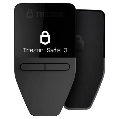 Thumbnail - Trezor Safe 3 Hardware Wallet Schwarz 1 St. SLATS3CB0B1100