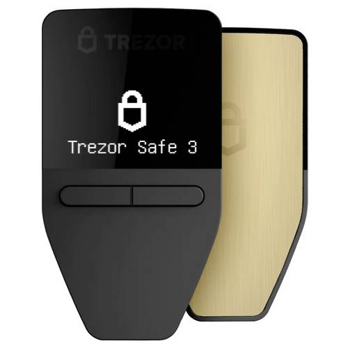 Thumbnail - Trezor Safe 3 Hardware Wallet Gold 1 St. SLATS3SG0B1100