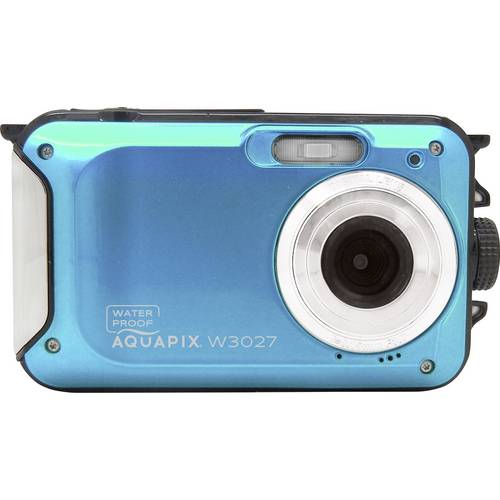 Thumbnail - Easypix W3027-I Wave Iceblue Digitalkamera 30 Megapixel Blau-Eisblau inkl. Akku, inkl. Tasche Bildstabilisierung, Full H...
