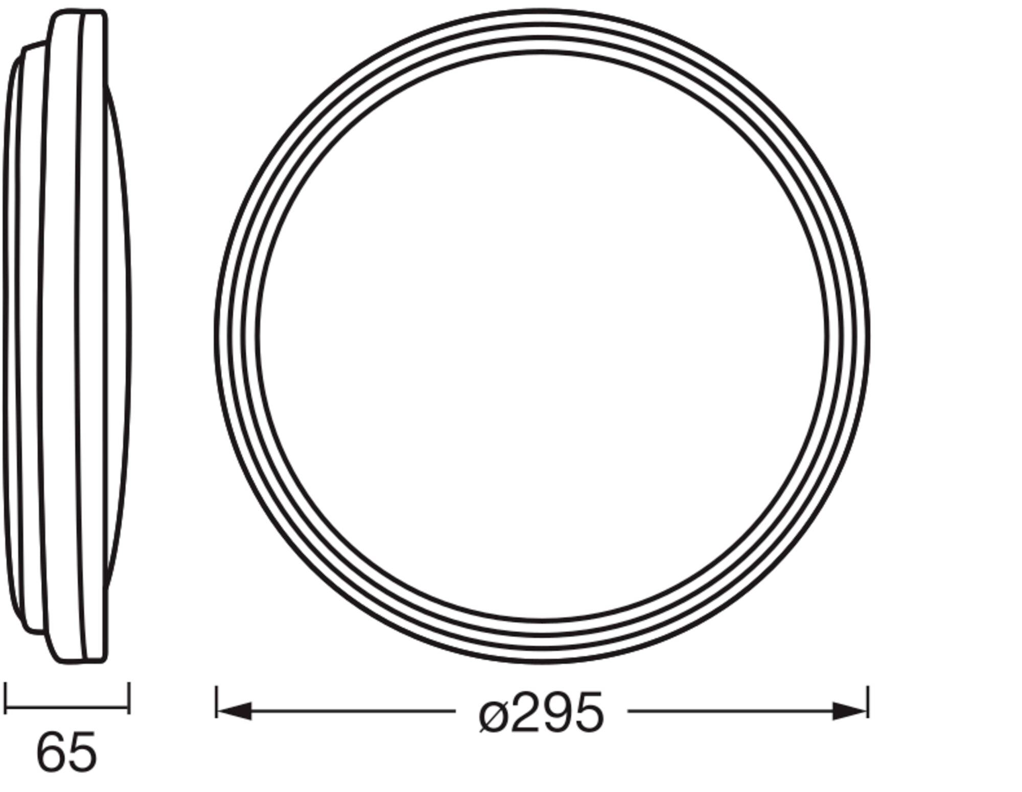 OSRAM HOMELIGHTING 4099854448065 Orbis Helman 295MM 16W 830 White and Silver Deckenleuchte LED 16 W Silber-5