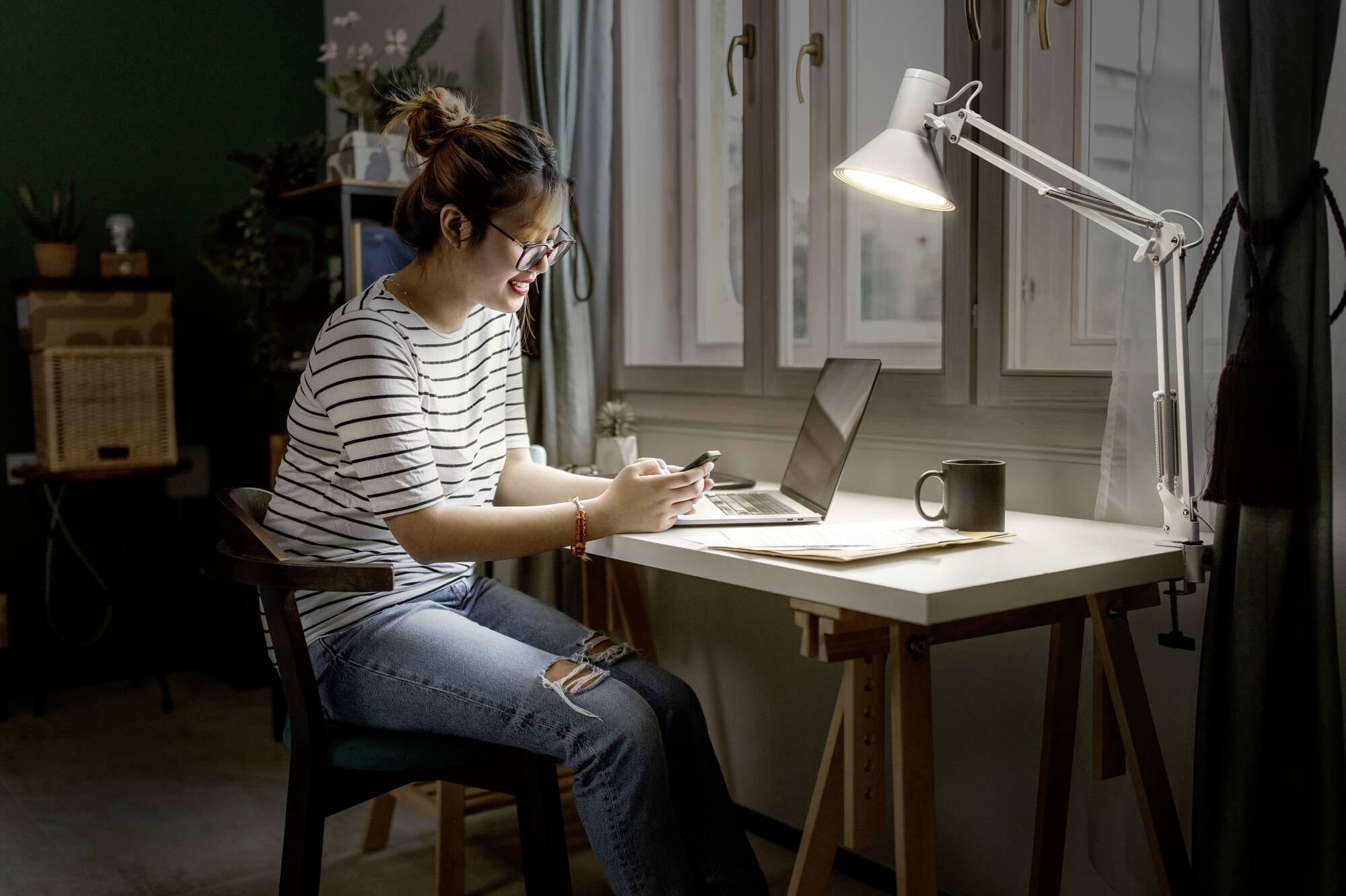 OSRAM HOMELIGHTING Office Line Desk Retro Clip 9W 830 Dimmable White 4099854464072 Klemmleuchte 9 W Weiß-3
