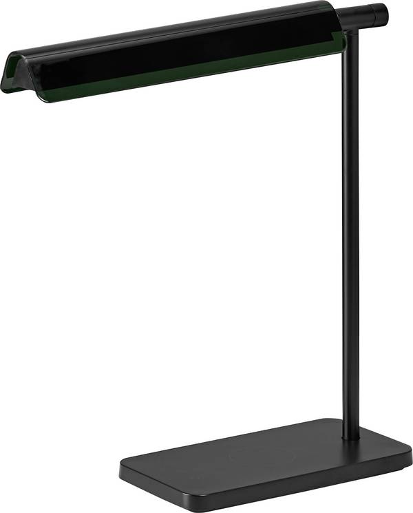 OSRAM HOMELIGHTING Office Line Desk Roof Inductive Charging 19W CCT Dimmable Black 4099854464096 Schreibtischleuchte LED LED fest eingebaut 19 W  Schwarz