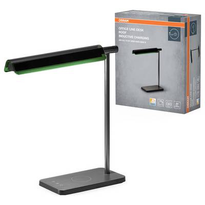 OSRAM HOMELIGHTING Office Line Desk Roof Inductive Charging 19W CCT Dimmable Black 4099854464096 Schreibtischleuchte LED-1