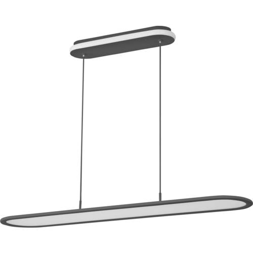 OSRAM HOMELIGHTING 4099854464874 Office Line Panel Ellipse 57W 940 Black Deckenleuchte, Pendelleuchte 57 W Schwarz