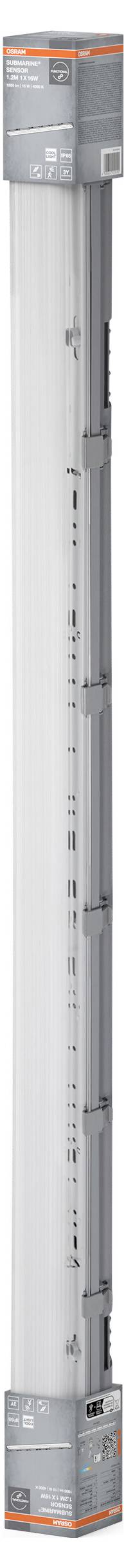 OSRAM HOMELIGHTING Submarine Sensor 120cm 16W 4000K LED-Feuchtraum-Wannenleuchte mit Bewegungsmelder-2