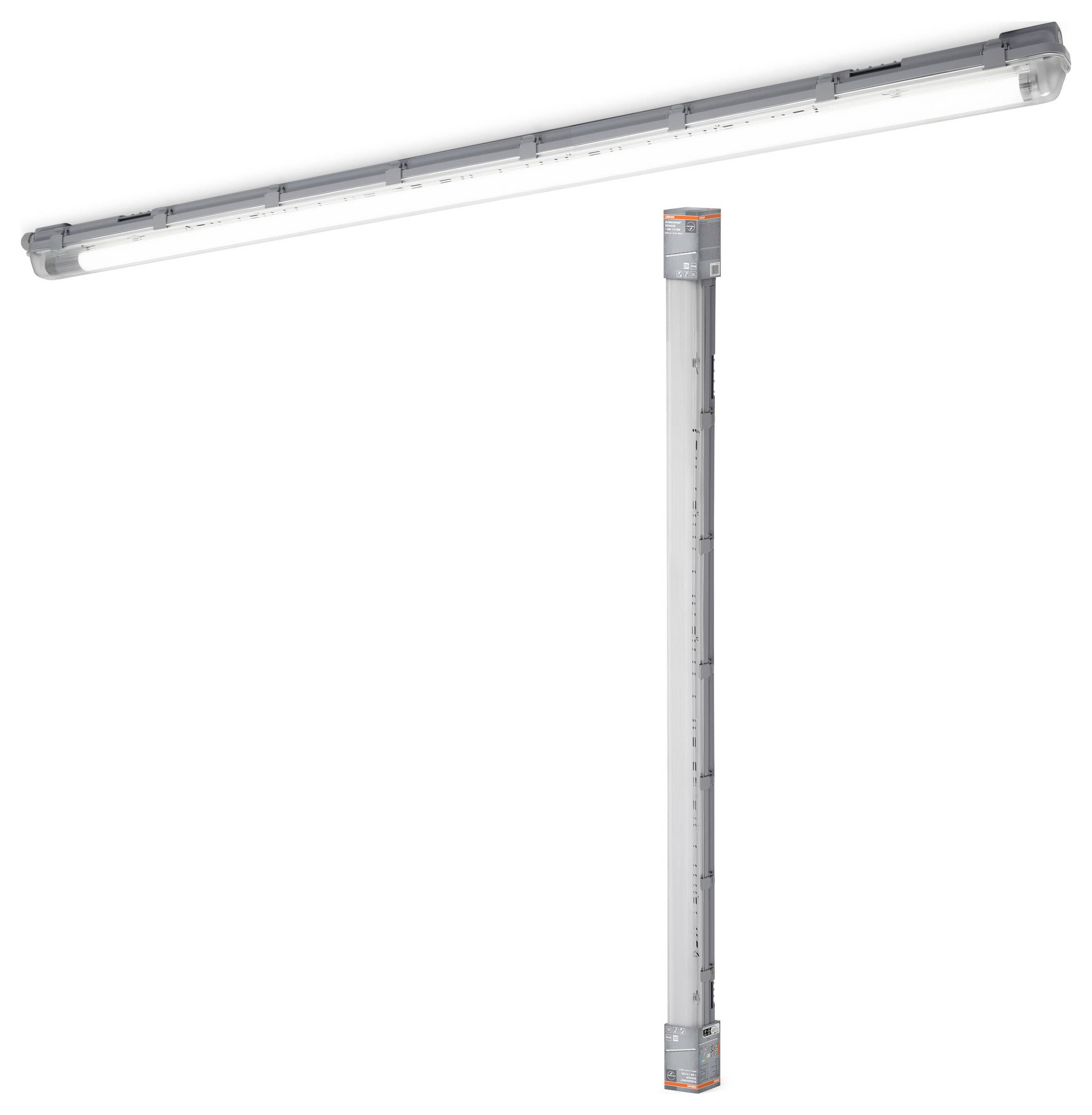OSRAM HOMELIGHTING Submarine Sensor 150cm 19W 4000K LED-Feuchtraum-Wannenleuchte mit Bewegungsmelder-1