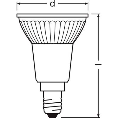 OSRAM HOMELIGHTING 4099854457166 LED-Reflektorlampe EEK E (A - G) E14 Reflektor 3.7 W Warmweiß (Ø x H) 50.00 mm x 50.00 -1