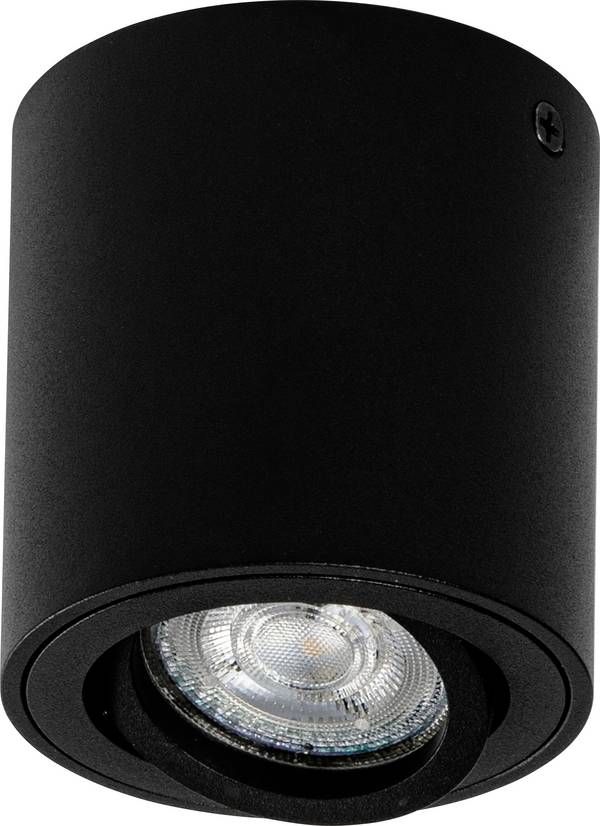 OSRAM HOMELIGHTING Spot Surface Round GU10 Black 4099854445965 LED-Außenwandleuchte LED GU10 Schwarz
