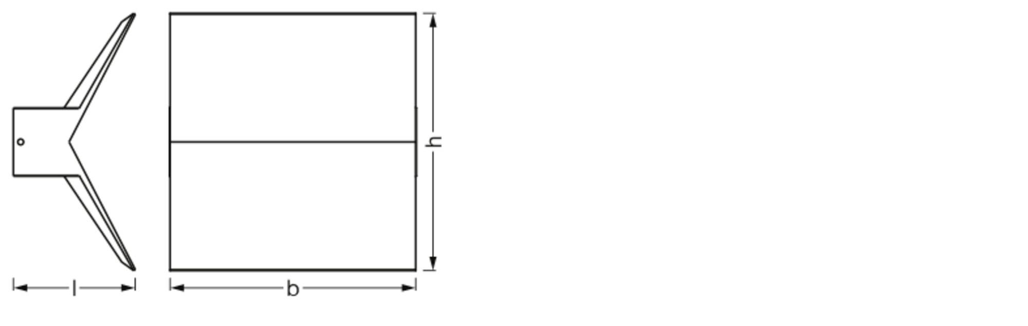 OSRAM HOMELIGHTING ENDURA Style Bat Wall 4099854461361 LED-Außenwandleuchte-3