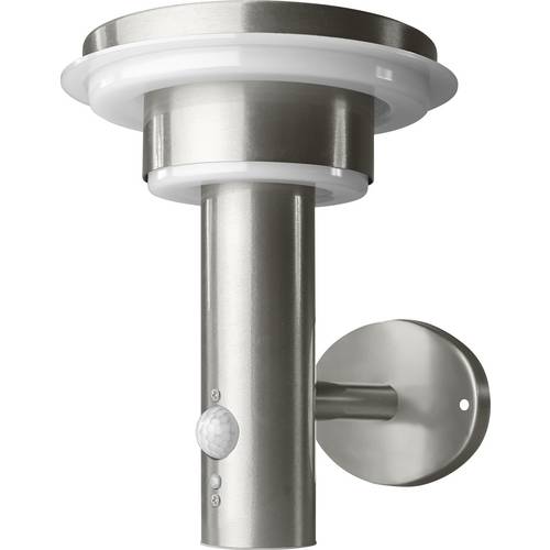 OSRAM HOMELIGHTING ENDURA Style Solar Wall Sensor Double Circle 6W Stainless Steel 4099854455384 LED-Außenwandleuchte