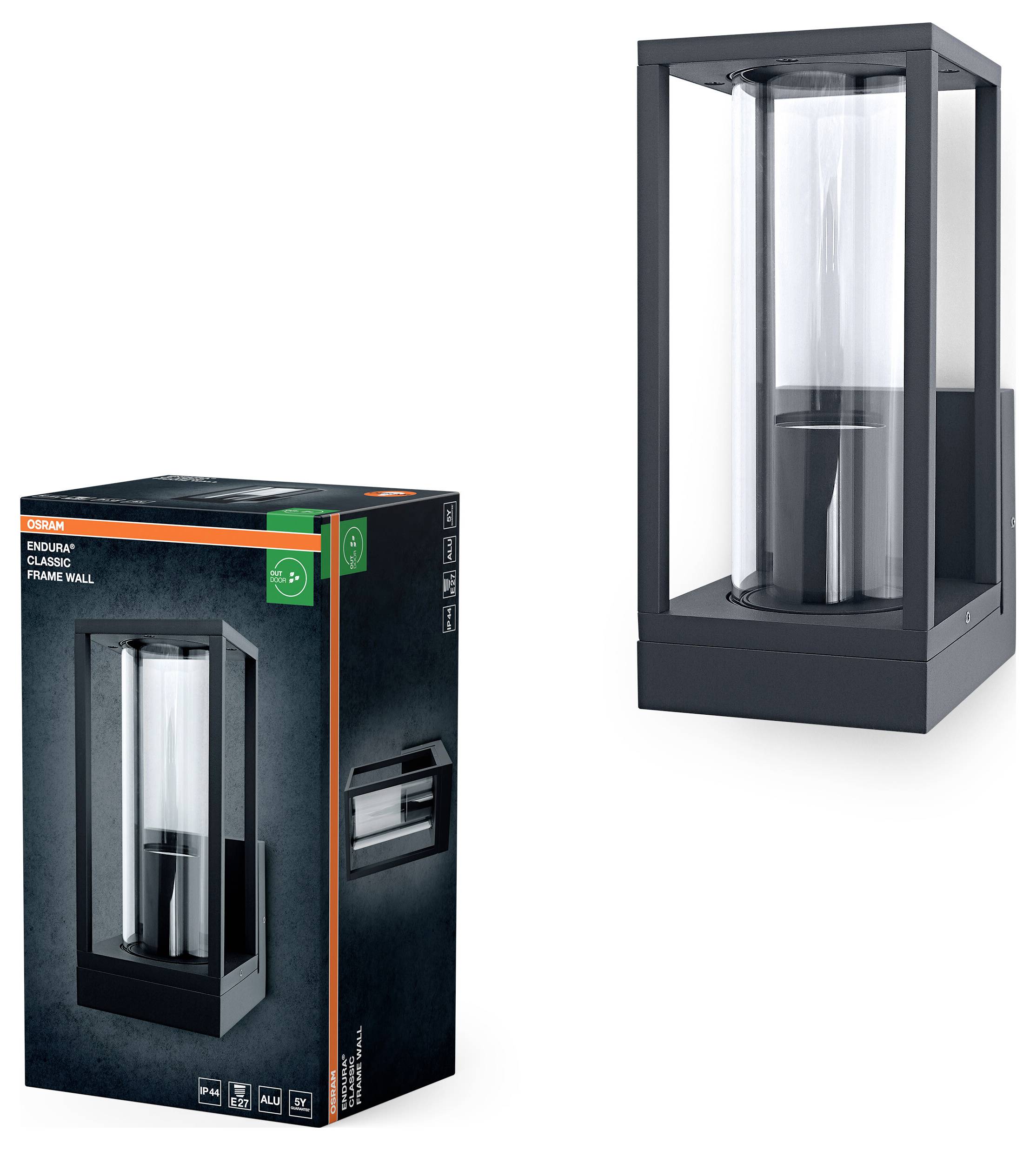OSRAM HOMELIGHTING ENDURA Classic Frame Wall E27 4099854452048 LED-Außenwandleuchte LED E27-1