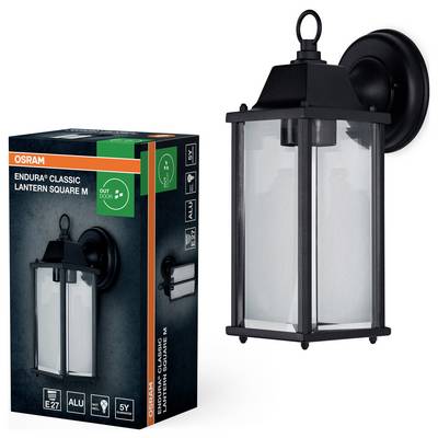 OSRAM HOMELIGHTING ENDURA Classic Lantern Square M E27 4099854447402 LED-Außenwandleuchte LED E27-1