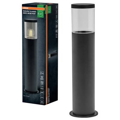 OSRAM HOMELIGHTING Endura Classic Ebro 49cm E27 Dark Gray 4099854446313 LED-Außenwandleuchte LED E27 Dunkelgrau-1