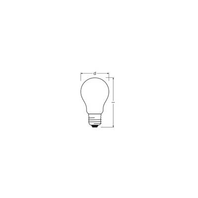 OSRAM HOMELIGHTING 4099854477973 LED EEK A (A - G) E27 Kolbenform 5 W Warmweiß (Ø x H) 60.00 mm x 60.00 mm dimmbar 1 St.-1