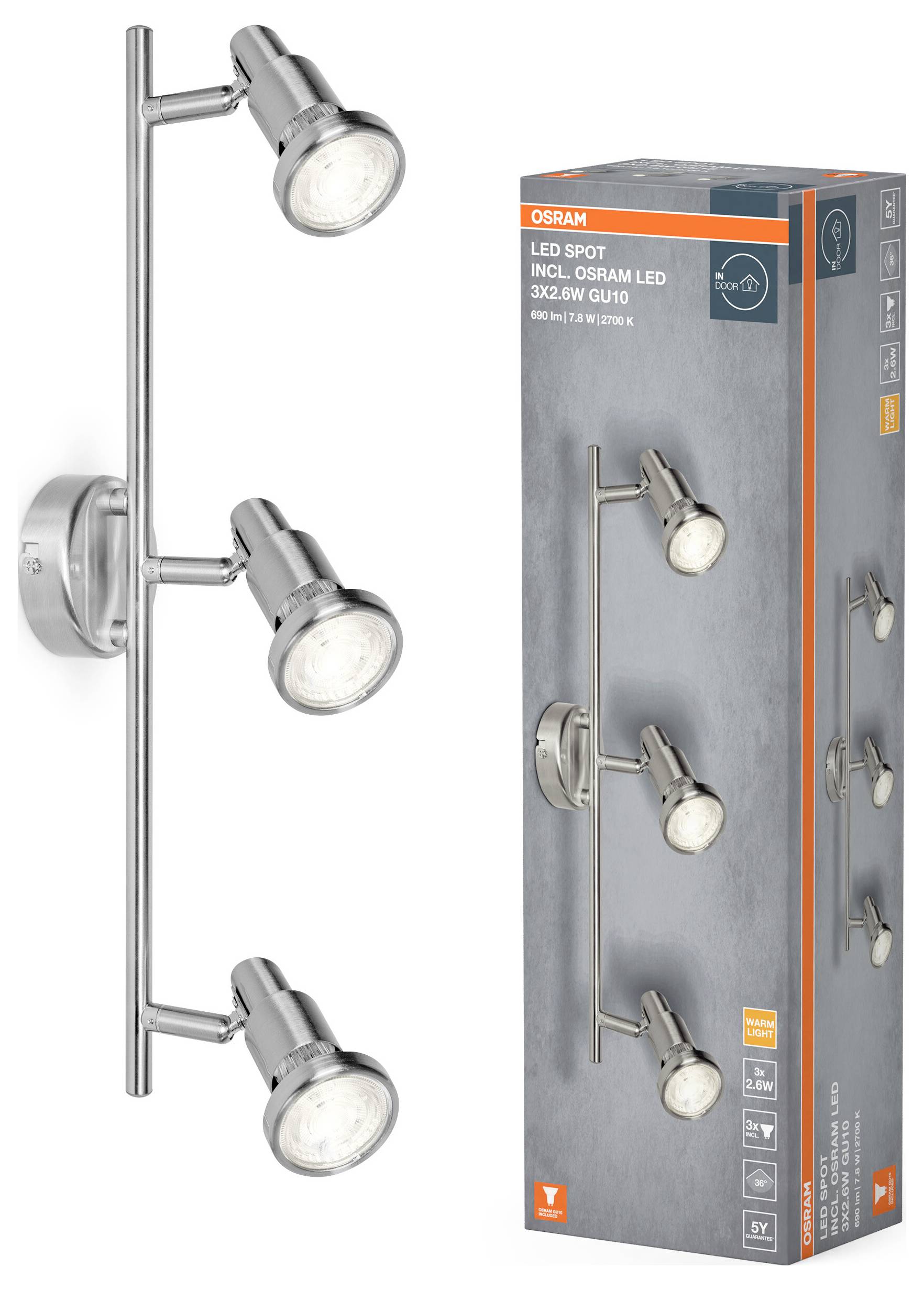 OSRAM HOMELIGHTING 4099854473562 LED-Reflektorlampe GU10 Reflektor 1 St.-1