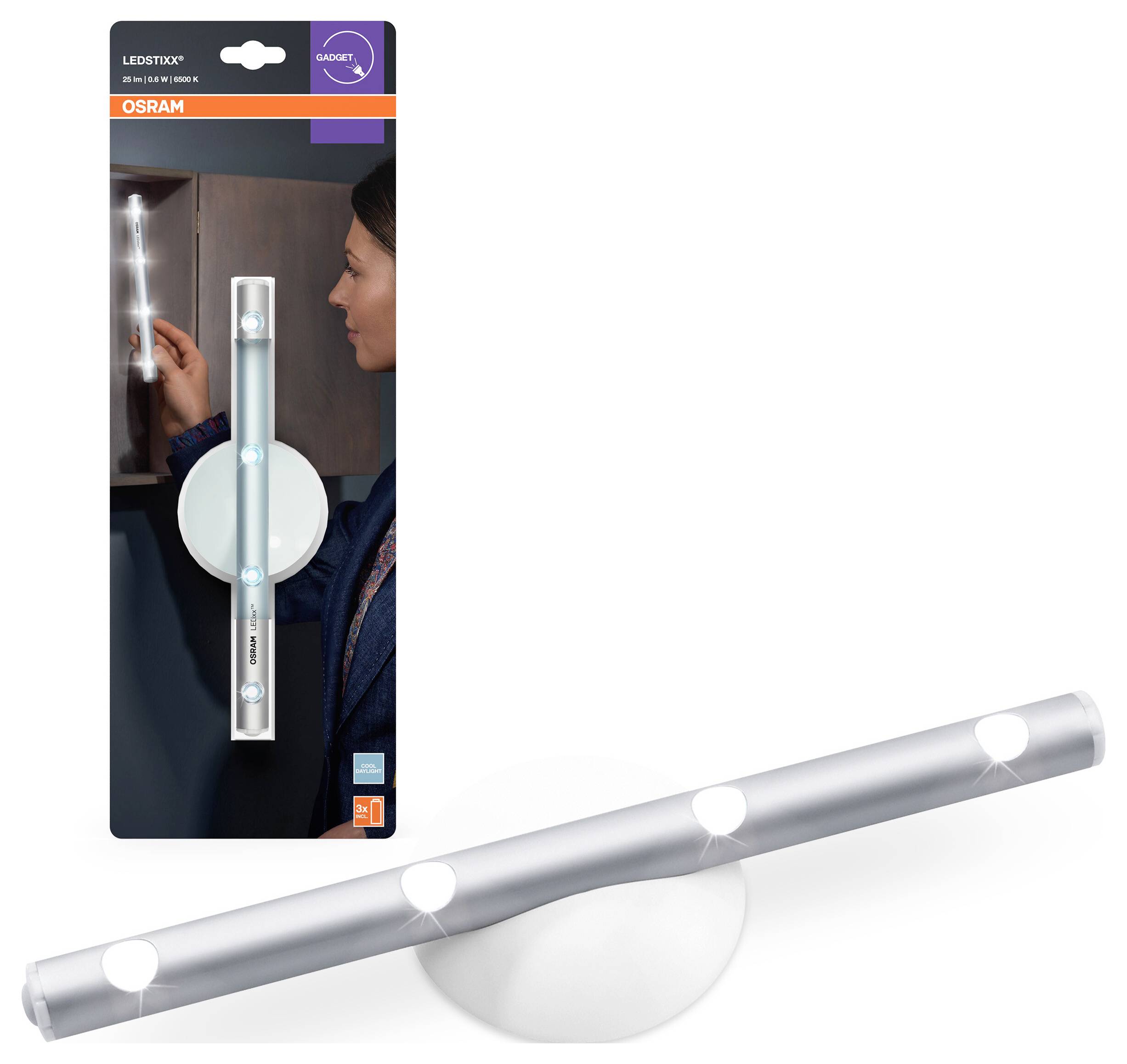 OSRAM HOMELIGHTING LEDstixx Silver 4099854497575 Außenstrahler-1