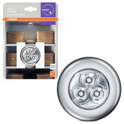 OSRAM HOMELIGHTING DOT-it Classic Silver 4099854531293 LED-Nachtlicht LED Kaltweiß Silver-1